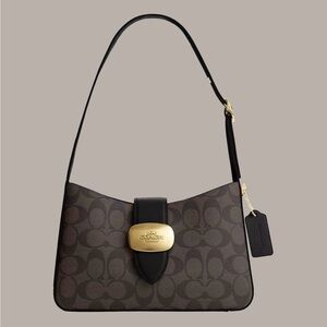 Eliza Shoulder Bag In Signature Canvas